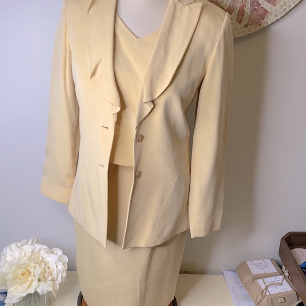 Travis Ayers Tan Suit Set Size 2P